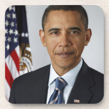 Barack Obama Coaster