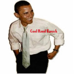 BARACK OBAMA:  COOL HAND BARACK PHOTO CUT OUT