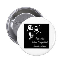Barack Obama Customized Buttons