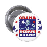 Barack Obama Debate Champion Pins