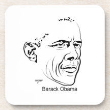 Barack Obama Drink Coasters