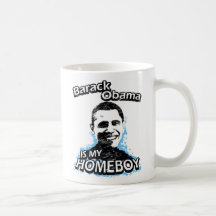 Barack Obama est mon homeboy Tasse À Café