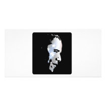 Barack Obama Face Photo Greeting Card