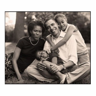 Barack Obama Family Photo Cut Outs by bwoods08