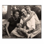 Barack Obama Family Photo Cut Outs