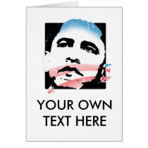 Barack Obama for Hope T-shirt Cards