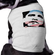 Barack Obama for Hope T-shirt Doggie Shirt
