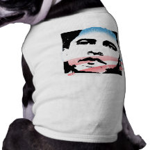 Barack Obama for Hope T-shirt Doggie Shirt