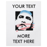 Barack Obama for Hope T-shirt flyers