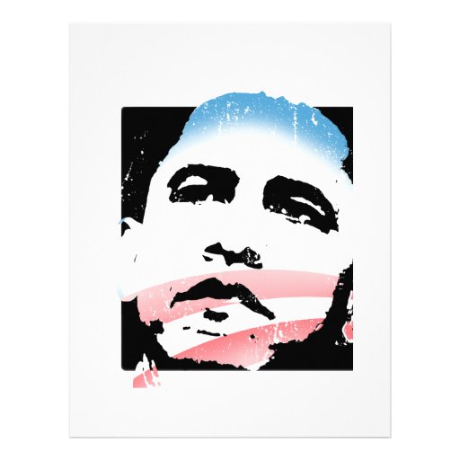 Barack Obama for Hope T-shirt Customized Letterhead