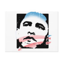 Barack Obama for Hope T-shirt Postcard