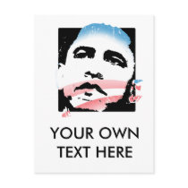 Barack Obama for Hope T-shirt Postcard