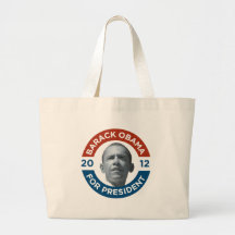 Barack Obama For President 2012 Canvas Bag