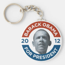 Barack Obama For President 2012 Key Chain