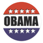 Barack Obama for President Stickers
