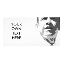 Barack Obama G Photo Card