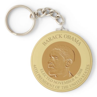 Barack Obama Gold coin by maximus7