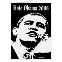 Barack Obama Greeting Card