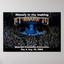 Barack Obama HISTORY IN THE MAKING Print
