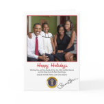 Barack Obama Holiday Card 2010