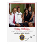 Barack Obama Holiday Card 2010