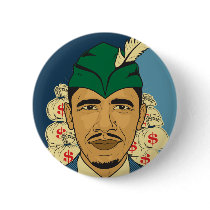 Barack Obama Hood Robin Hood Button Barrack Obama.