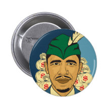 Barack Obama Hood Robin Hood Button Barrack Obama.