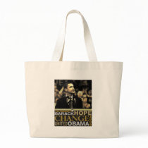 Barack Obama Hope Tote Bag