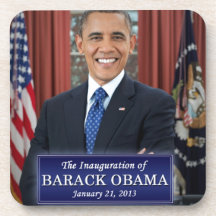 Barack Obama Inauguration 2013 Coasters