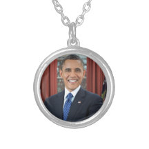 Barack Obama Inauguration 2013 Personalized Necklace