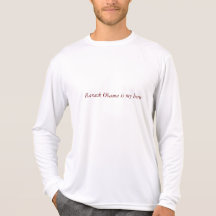 Barack Obama is my hero: T-shirts