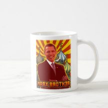 Barack Obama: Marx Brother Mug