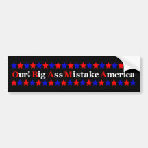 barack obama mistake bumper sticker