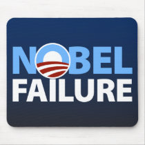 Barack Obama: Nobel Failure Mousepads
