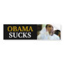 BARACK OBAMA - OBAMA SUCKS BUMPER STICKERS