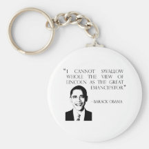 Barack Obama on war Key Chains