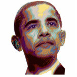 Barack Obama pastel portrait from Amazory photo sculptures