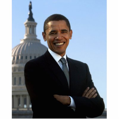 Barack Obama Portrait Photo Cut Outs by Websprinter
