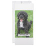 Barack Obama Portuguese Water Dog Rack Card Template