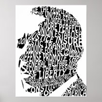 Barack Obama Preamble Poster
