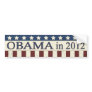 Barack Obama President  in 2012 Bumper Stickers