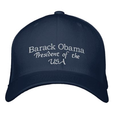 Barack Obama President of the USA Embroidered Baseball Caps by Websprinter