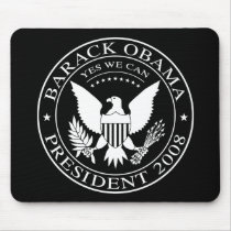 Barack Obama Presidential Seal 2008 Mousepad