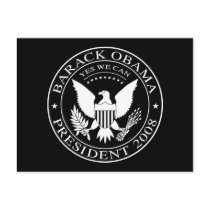 Barack Obama Presidential Seal 2008 Postcard
