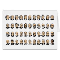 Barack Obama - Presidents Of The United States Greeting Cards