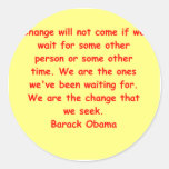barack obama quote sticker