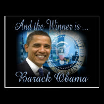 Barack Obama Re-election postcards