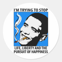 Barack Obama Satire / Parody Sticker