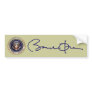 Barack Obama Signature Bumper Sticker