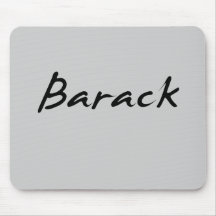 Barack Obama Signature Mouse Mats